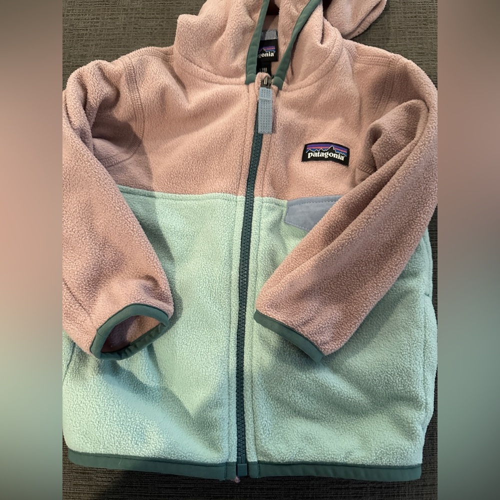 Patagonia Fleece Hoodie Size 6-12 months